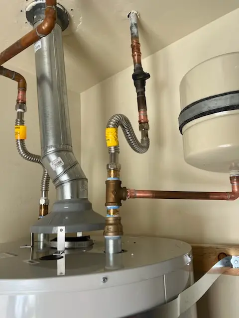 Water heater installation and plumbing repair in West Chelmsford